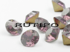 100шт, Стразы Light Amethyst 2мм