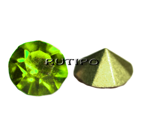 Конусный страз Peridot ,3мм, шт