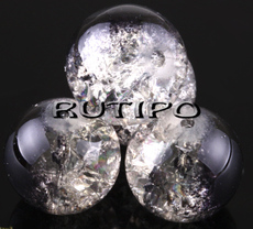 Crackle bead 10mm, pcs