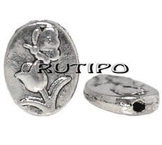 Antique Silver bead 