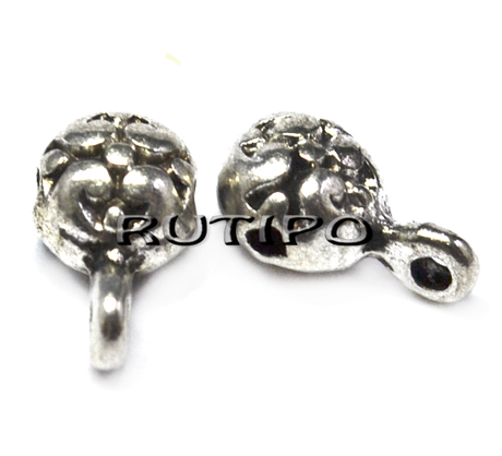 Держатель Antique Silver, 12*7мм, шт
