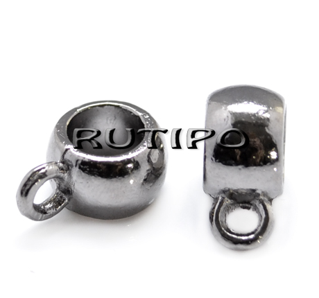 Тримач для підвісок Gunmetal, 12*8*6мм, шт