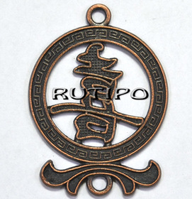 Конектор Antique copper, 41*29мм, шт