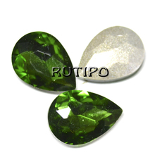 Капля для инкрустации Green 14*10*5мм, шт 