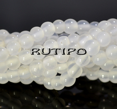Natural Chalcedony bead 4mm, about 100pcs/strand