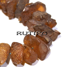 Natural amber bead 21-10 * 18-12 mm, piece
