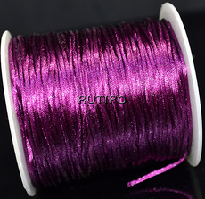 Атласный нейлоновый шнур Purple-2, 1мм, 70м (катушка)