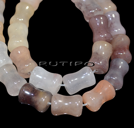 Beads Quartzite 12*8mm, about 15pcs/strand