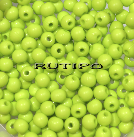 Бусина GreenYellow 4мм, шт