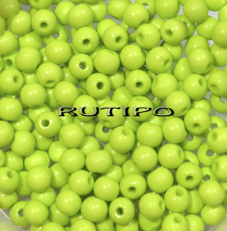 200шт, Намистини GreenYellow 4мм