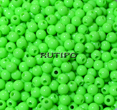 Бусина LightGreen 4мм, шт