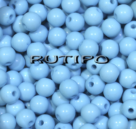 Бусина SkyBlue, 6мм, шт