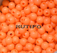 Acrylic bead Coral 6mm, pcs