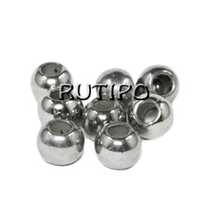 100шт, Бусины Platinum, 7*5мм