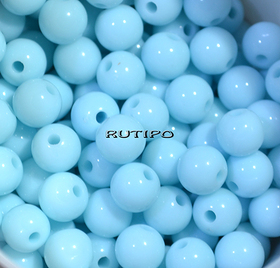 Бусина SkyBlue 8мм, шт
