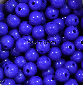 Бусина Dark SlateBlue 8мм, шт