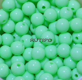 Бусина Mint 8мм, шт