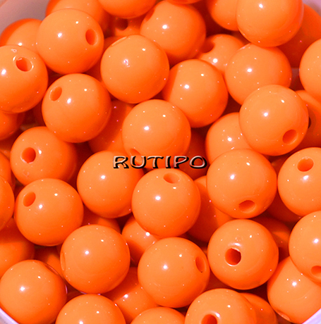 Бусина Orange 10мм, шт