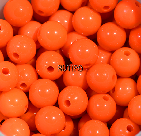 Бусина OrangeRed 10мм, шт