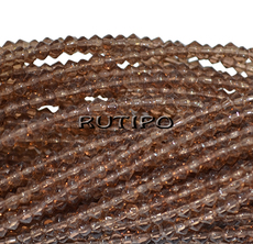 Low Bicone Sienna 3 * 2.5mm, 36cm (approx. 175pcs)