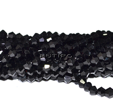 Биконус Black, 3.5-3.8мм, низка 35см (ок. 110шт)
