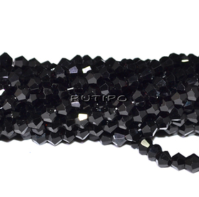 Биконус Black, 3.5-3.8мм, низка 35см (ок. 110шт)
