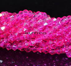 Биконусы Magenta AB, 4мм, низка 31см (ок. 80шт)