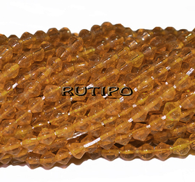 Strand Bicone Chocolate 4*3mm, 34cm (about 100pcs)