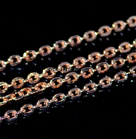 Ланцюг Rose Gold (р/л 3*2мм), 1м