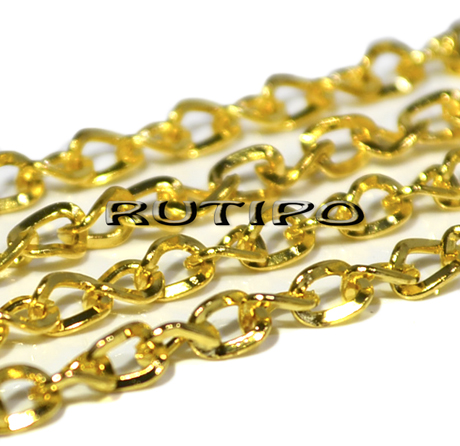 Цепь витая Golden (р/з 5*4мм), 10м