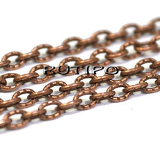 Цепь Antique copper (р/з 3*2мм), м