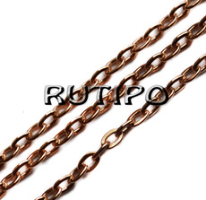Цепь Antique copper (р/з 3*2мм), 1м