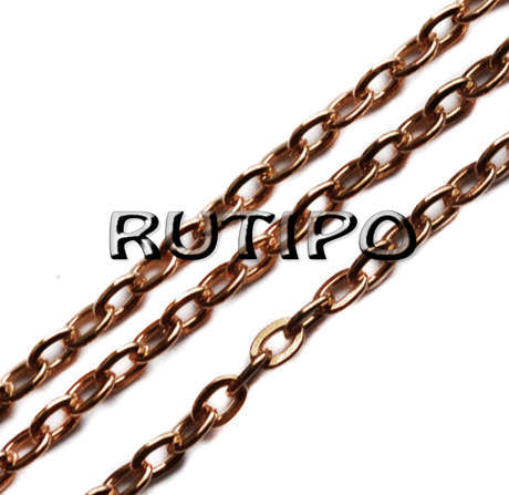 Цепь Antique copper (р/з 3*2мм), 1м