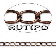 Цепь Antique copper (р/з 5.5*3.5мм), м