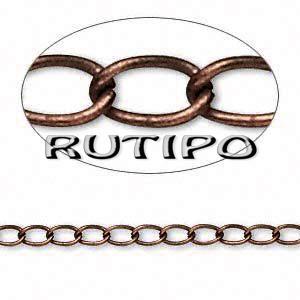 Цепь Antique copper (р/з 5.5*3.5мм), м