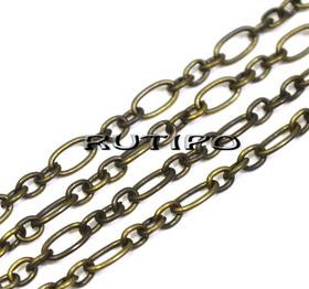 Ланцюг Antique Bronze (р/л 6*4 і 3*4мм), м