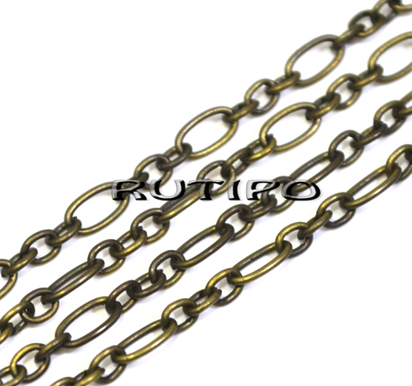 Ланцюг Antique Bronze (р/л 6*4 і 3*4мм), м