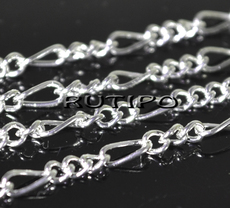Цепь Silver (р/з 7*3 и 3*4мм), м