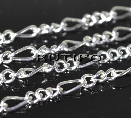 Цепь Silver (р/з 7*3 и 3*4мм), м