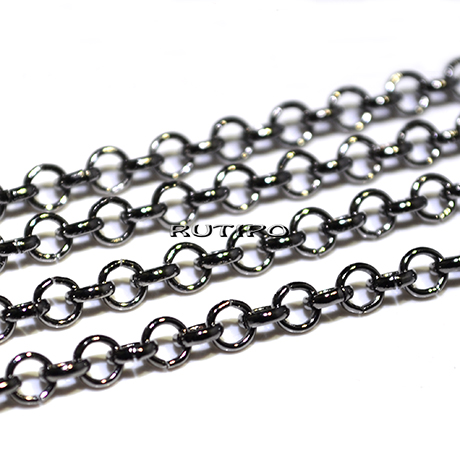 Цепь Gunmetal, (р/з 4*4мм), 1м