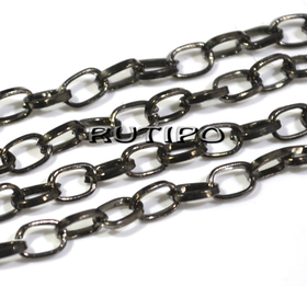 Ланцюг Gunmetal, (р/л 5*3мм), 1м
