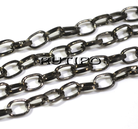 Ланцюг Gunmetal, (р/л 5*3мм), 10м