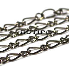 Цепь Gunmetal,(р/з 6*3 и 3*3мм), 1м 