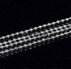 Шариковая цепочка мед.сталь (р\з 1.5мм), 1м