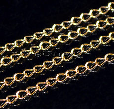 Chain Stainless Steel Golden (size 3.5*2.5mm), 1m