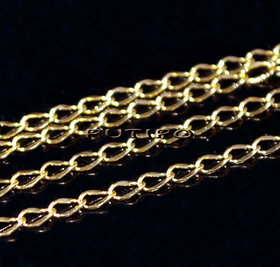 Цепь мед.сталь Golden(IP) (р/з 4*2мм), 1м