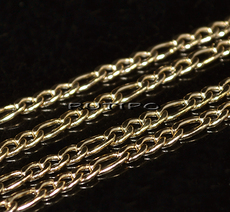 Цепь мед.сталь Golden(IP) (р\з 6*3 и 4*3мм), 1м