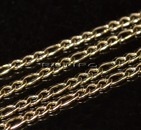 Цепь мед.сталь Golden(IP) (р\з 6*3 и 4*3мм), 1м
