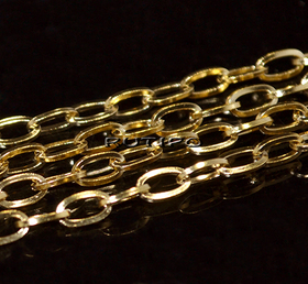 Цепь мед.сталь Golden(IP) (р/з 7*4мм), 1м