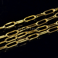 Цепь мед.сталь Golden(IP) (р/з 10*3.5мм), 1м